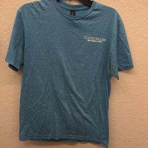 Barton College Gildan 2023 BulldogDay Blue Short Sleeve Tee